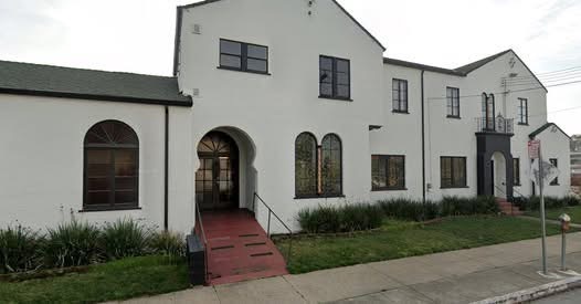 Exterior view of The Oak Grove building on Telegraph Avenue in Oakland.
